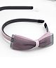 Milyra Bow Applique Detailed Hair Band - Pink