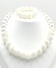 Milyra Beads Embellished Jewellery Set - Off White