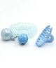 Aabacus Pearl Embellished Hair Accessorises Set - Blue