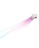 Aabacus Unicorn Embellished Alligator Hair Clip - Pink & Blue