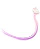 Aabacus Unicorn Applique Detailed Hair Clip - Purple