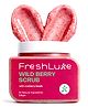 FreshLuxe Wild Berries Face & Body Scrub - 200 g | Vitamin E | Body Polish | Cranberry Beads Scrub | Antioxidant-Rich Gentle Exfoliator | Smooth, Bright & Glowing Skin | SLS & Paraben Free