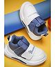 HAPPY FEET Colour Blocked Velcro Closure Shoes - Blue