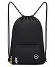 Pearlbags  18 Inches Premium Polyester Drawstring Or Dori Bag Black