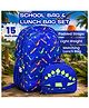 Elecart 17 Inches Dino Backpack & Dino Shaped Lunch Box Set for Boys & Girls School Bag with Insulated Lunch Bag | Cute Kids Backpack with Laptop Sleeve, Water Bottle Pocket,Travel & School Bag Combo