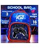 Elecart 16 Inches  Let's Play Game School Backpack for Kids | Durable Lightweight School Bag with Multiple Compartments, Adjustable Padded Straps, Side Pockets & Lunch Storage