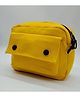 Priaansha Creations Button Embellished Sling Bag - Yellow
