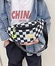 Priaansha Creations Checked Waist Bag - Black