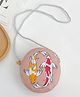 Priaansha Creations Koi Fish Printed Cross Body Bag - Pink