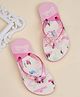 Kidsville Mattel Featuring Barbie Printed Flip Flops - Pink