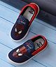 Kidsville Marvel Featuring Spiderman Printed Slip On Shoes - Navy Blue