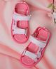 Kidsville Sanrio Featuring Hello Kitty Designed Velcro Closure Sandals - Pink