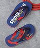 Kidsville Marvel Featuring Spiderman Printed Flip Flops - Navy Blue