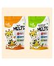GubGub Mango Melts + Pineapple & Coconut Milk Melts Combo Freeze Dried Fruit Snack For Kids (15g Each)
