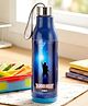 Nayasa Whip Insulated Inner Steel Water Bottle | Wide Mouth Leakproof Bottle | 600 ml | Blue