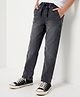 Pine Kids Full Length Denim Washed Jeans - Black