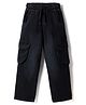 Pine Kids Denim Jeans Full Length Cargo Fit in Black