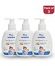 MomWishes Natural Hydrating Baby Lotion (Pack of 3) | 100% Natural & pH Balanced - 100 ml each