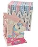 New Pinch unicorn Theme Book Organizer For Boys & Girls | Expandable Adjustable Metal Book Stand | Book Rack for Kids | File Folder Organizer - Pink