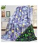 Reexplore Space Glow in the Dark Blanket for Kids and Adults - Greyish Blue