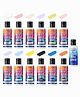 Craftinger 12-Sets Acrylic Colours with 30ml Varnish