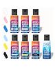 Craftinger Acrylic Paint Set 6 Essential Shades ( 30 ml ) Free Clear Gloss Varnish