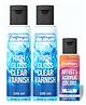 Craftinger 200ml High Gloss Clear Varnish with Free 30ml Acrylic Color