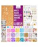 Craftinger Multi Beads for Jewellery Making Kit, Colorful Beads Set for Kids DIY Craft Bracelet Necklace Making, Activity Games for Girls Age 6-12 Years Old
