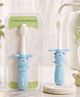 The Cheeky Kidzz Baby Everyday Use Supersoft Bristles 3D Cute Cartoon Design Manual Toothbrush For Babies BPA Free (1-10 YEARS- BLUE)