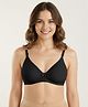 Bella Mama Cotton Blend Bra - Black