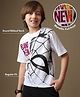 Kidsville Cotton Knit Marvel Featuring Half Sleeves Spider Man Printed Tee - White