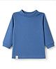 Pink Rabbit Cotton Knit T-Shirt with Full Sleeves - Blue