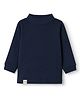 Pink Rabbit Cotton Knit T-Shirt with Full Sleeves - Navy Blue