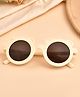 Little Palz Ear Applique Detailed UV Protected Sunglasses - Cream
