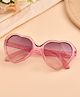 Little Palz Glittered UV Protected Heart Shaped Sunglasses - Pink