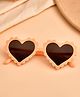 Little Palz UV Protected Heart Shaped Sunglasses - Peach