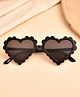 Little Palz UV Protected Heart Shaped Sunglasses  - Black