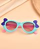 Little Palz Bow Applique Detailed UV Protected Sunglasses - Blue
