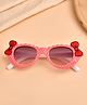 Little Palz Bow Applique Detailed UV Protected Sunglasses  - Pink