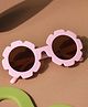Kicks & Crawl Floral Designed Round Sunglasses - Pink