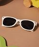 Kicks & Crawl Solid Square Sunglasses - White