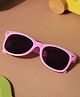 Kicks & Crawl Solid Square Sunglasses - Pink
