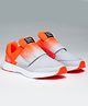 DECATHLON Mesh Detailed  Ombre Velcro Closure Sports Shoes - Orange