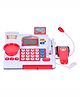 Smartcraft Cash Register Banking With Electronic Sounds - Red