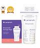 Lansinoh Breast Milk Storage Bags Capacity 180 ml Each  - 50 Pieces