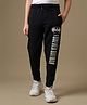 Kidsville Knit Dc Comics Featuring Batman Foil Printed Joggers - Black