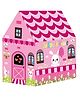 YAMAMA So Sweet Home Themed Play Tent House for Kids, Portable Folding, Premium Canvas, Easy Setup Tent for Toddlers, Indoor & Outdoor Playhouse for Active Imaginative Play - Multicolor