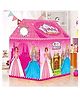 YAMAMA Little Princess Themed Play Tent House for Kids, Portable Folding, Premium Canvas, Easy Setup Tent for Toddlers, Indoor & Outdoor Playhouse for Active Imaginative Play - Multicolor