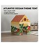 YAMAMA Jungle Trip Themed Play Tent House for Kids, Portable Folding, Premium Canvas, Easy Setup Tent for Toddlers, Indoor & Outdoor Playhouse for Active Imaginative Play - Multicolor