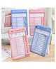YAMAMA Multifunctional Habit Tracker for Kids And Adults, Checklist Board with 15 Detachable Cardstock to Do List for Home Routine Planning, My Chores RV Checklist Task Planning Board - Color May Vary